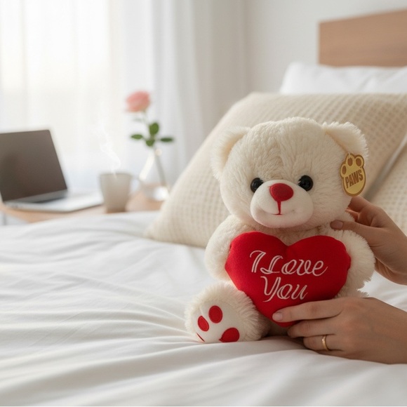 Super Soft “I Love You” Teddy Bear - Picture 3 of 7